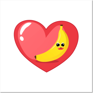 I love banana Posters and Art